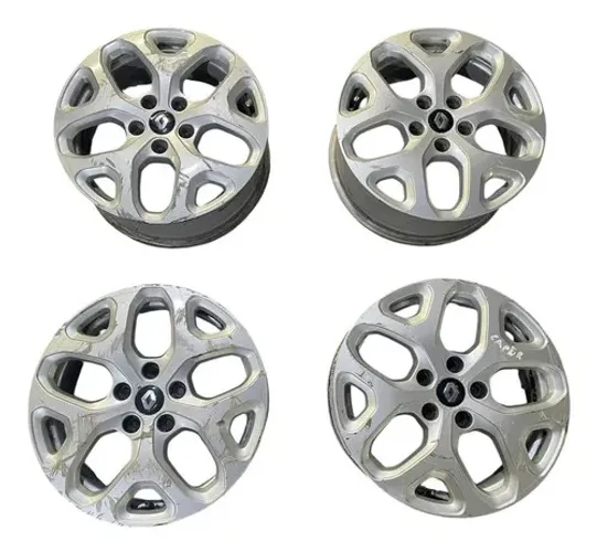 Jogo De Roda Renault Captur Aro 17 5x114,3 Bege