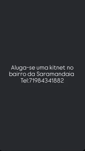 Aluga-se kitnet 