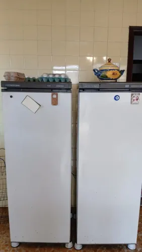 Geladeira e freezer