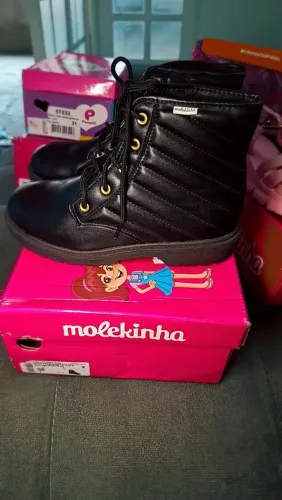 Lote de calçados infantil menina 