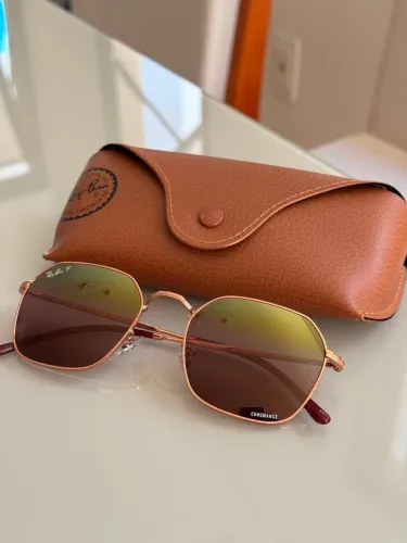 Ray Ban Jim Chromance Ouro rosado