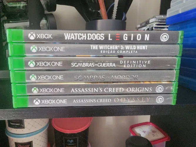 Jogos Triple A em mídia física para xbox one