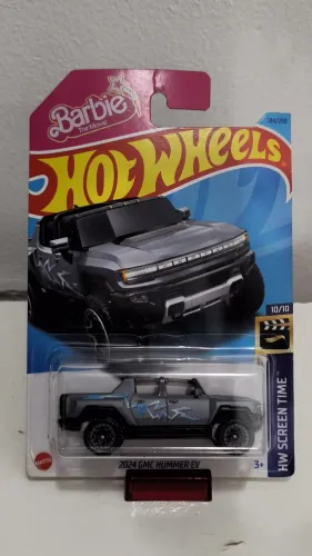 Hotwheels HW screen time 2024 gmc hummer ev - Ken, Barbie The Movie