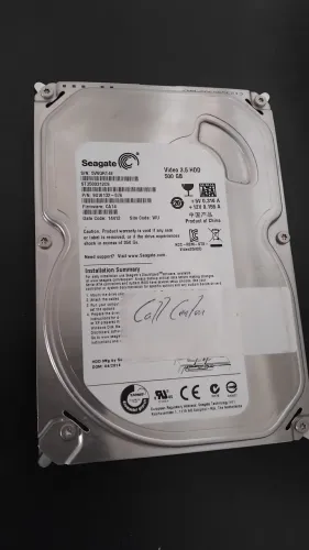 HD Seagate 500GB modelo ST3500312CS, 3.5" SATA