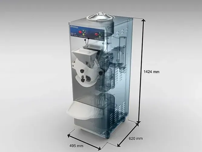 MÁQUINA DE GELATO / SORVETE ARTESANAL