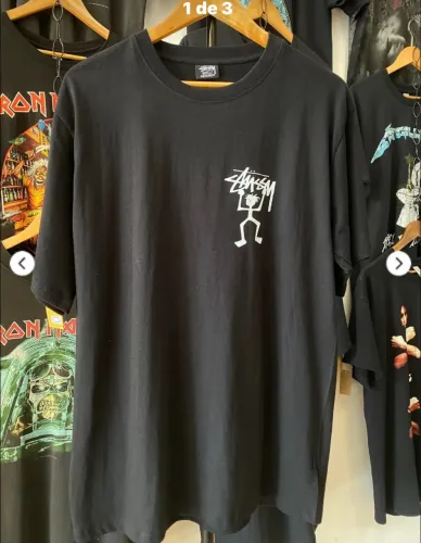 Camiseta masculina preta TAM GG