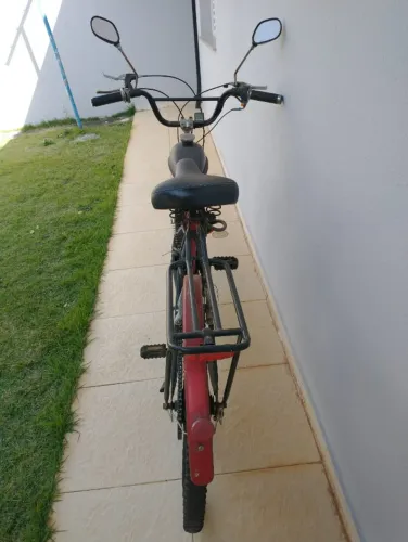 Bicicleta Motorizada Com Bagageiro Motor 80cc - Aro: 26