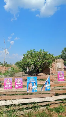Terreno com uma casinha