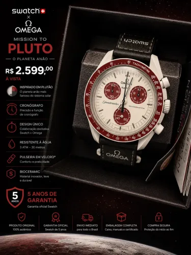 Omega X Swatch Misson To Pluto