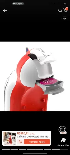 CAFETEIRA MINE ME - DOLCE GUSTO