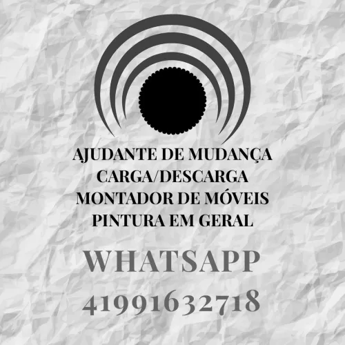 Ajudante de mudança e carga descarga 