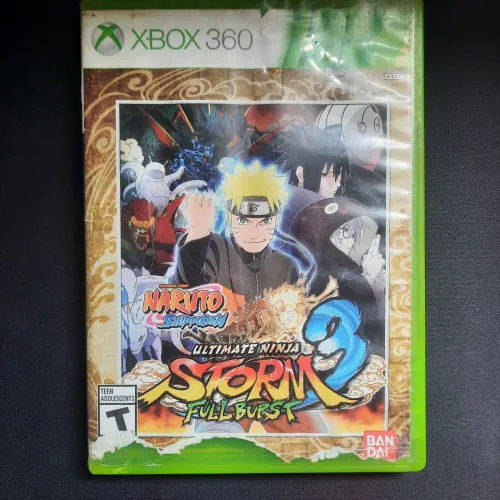 Naruto Shippuden Ultimate Storm Full Burst Original Xbox 360