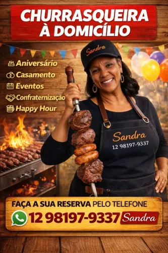 Churrasqueiro a domicílio