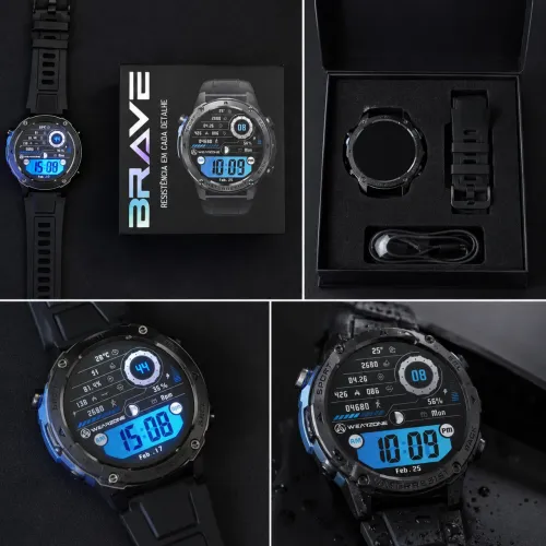 RELÓGIO WEARZONE BRAVE 4x sem juros