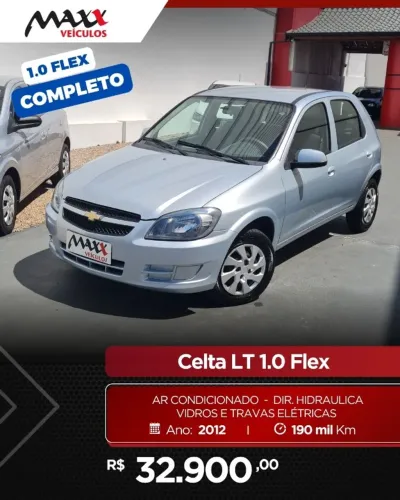 Chevrolet Celta Spirit/ LT 1.0 MPFI 8V Flexp. 5P 2012
