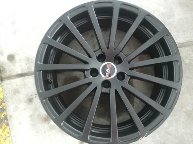 Roda aro 18 TSW Asan preta fosca Volkswagen golf 5X100 