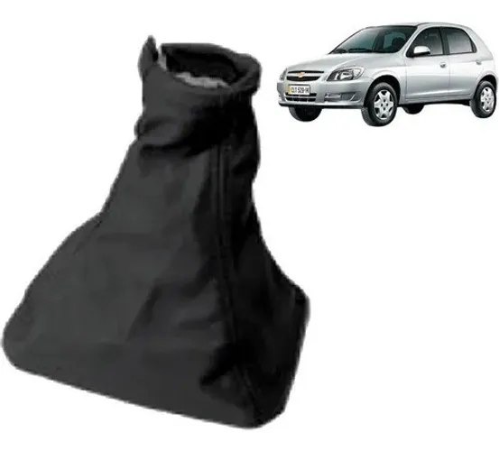 Coifa Câmbio Base Preta Chevrolet Celta / Corsa 2011 à 2013