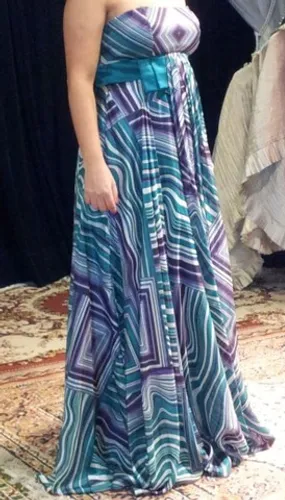Vestido de festa longo tamanho 40. Arthur Calliman 