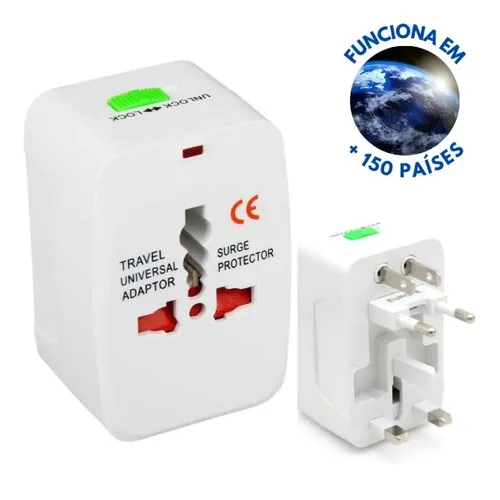Adaptador de Tomada Universal Internacional Elefant