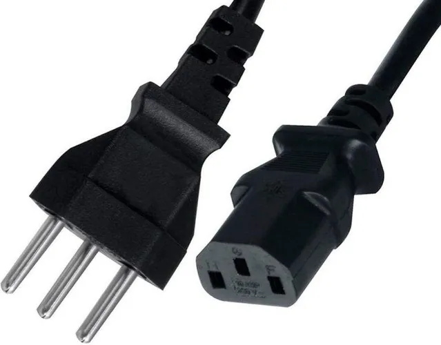 Cabo de força para PC (Distribuidora JK Eletrônicos, Honestidade e Qualidade)