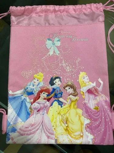 Saco Mochila Princesas Disney