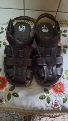 Sandália Masculina Marrom