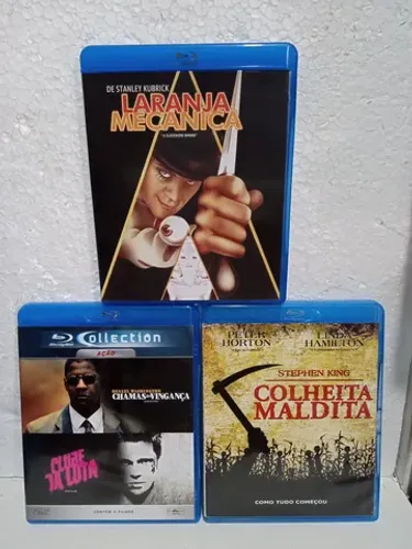 Coleção Laranja Mecânica 4 blu-ray originais