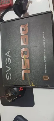 Fonte evga  750 bq  com defeito