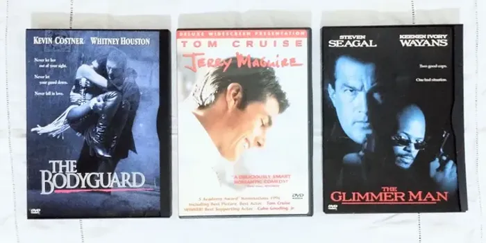 kit 3 DVD Filmes - A Grande Virada / O guarda costa / O homem das sombras