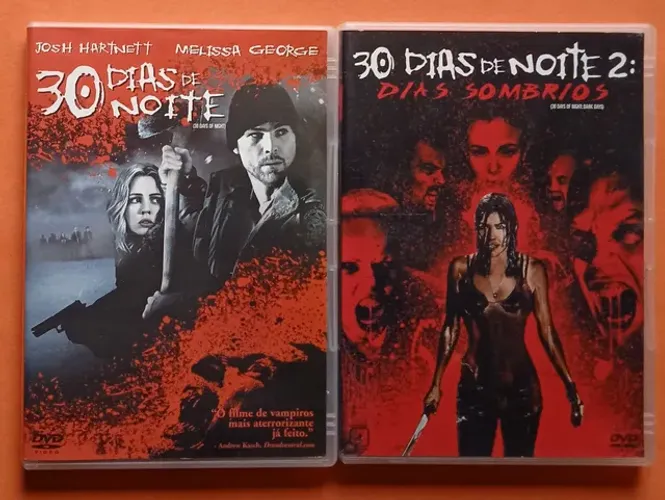 Dvd 30 Días de Noite 1 e 2