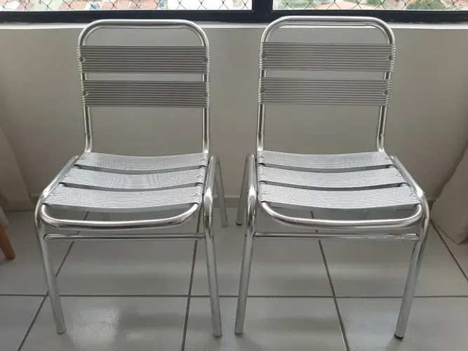 Cadeiras de Alumínio