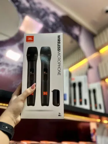 Kit 2 Microfone JBL Wireless Novo | Loja Física | 1 Ano Garantia | Até 18x