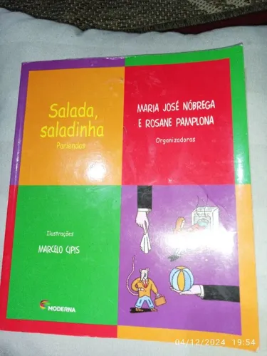 Livro infantil Salada Saladinha - parlendas