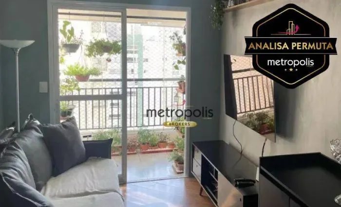 Apartamento com 2 dormitórios à venda, 66 m² por R$ 936.000,00 - Olímpico - São Caetano do