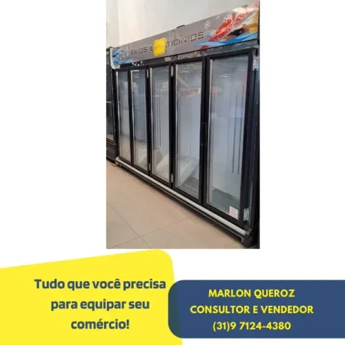 Expositor 5 Portas Polo Frio Novo 220v