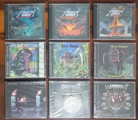 CDs lacrados Speed Power Metal NWOBHM 