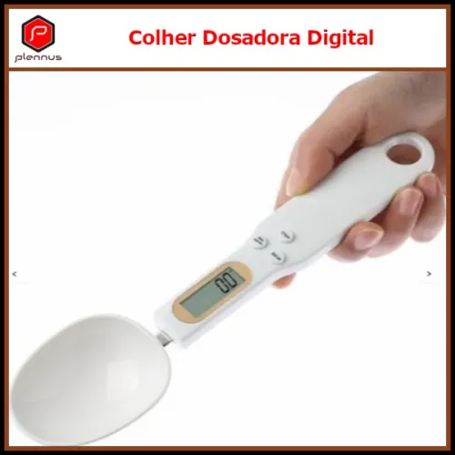 Balança Colher Dosadora Digital Cozinha Medidor Display LCD  z366 