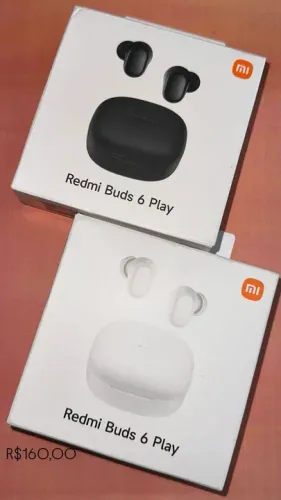 Fone de ouvido Redmi Buds 6 Play Original