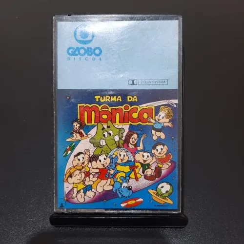 Fita K7 Turma da Mônica Original 1987 - LEIA A DESCRIÇÃO