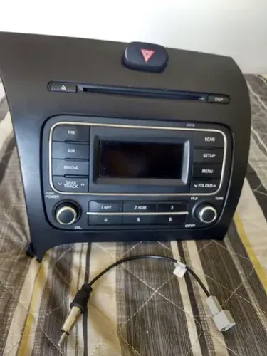 Rádio original Kia cerato 