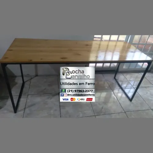 Mesa Industrial 170x60x75. Sob Encomenda. Veja DESCONTO À VISTA. Parcelamos s/juros.