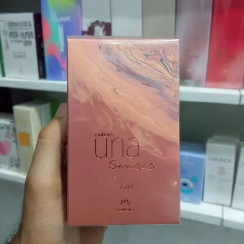 Perfume Una Senses Feminino Original Lacrado Novo Natura Presente