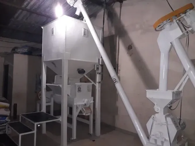 Fabrica para ração Animal Compacta Completa