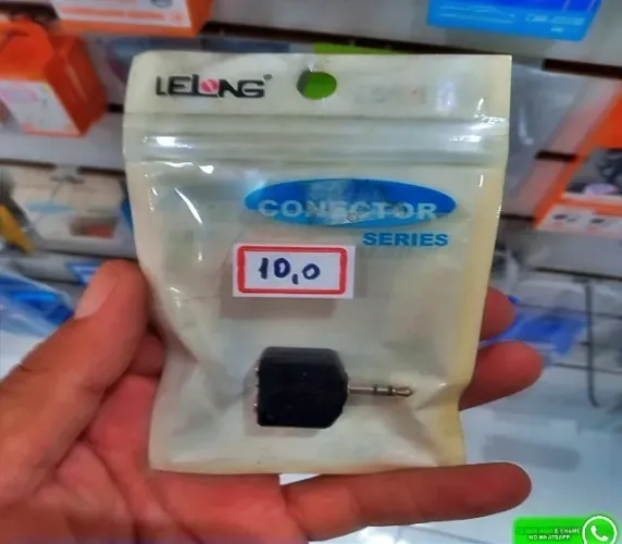 Cabo Adaptador P3 Para P2 3.5mm