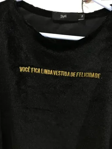 Blusa de veludo
