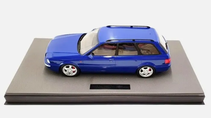 Miniatura senna Audi RS2 Avant 1:12 raríssima 250 unidades no mundo miniatura abre motor