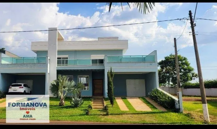 Casa a venda com 4 suítes no condomínio Reserva Campos de Boituva em Boituva/SP