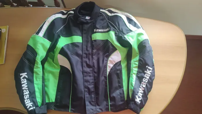 Jaqueta de motoqueiro Kawasaki original