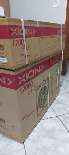 (((12X199,00 INSTALAMOS))) 12.000 BTUS 220V SPLIT Q/F 12.000 BTUS XION NOVO LACRADO LOJA 