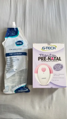 Monitor Fetal Pré-Natal G-Tech + Gel Condutor